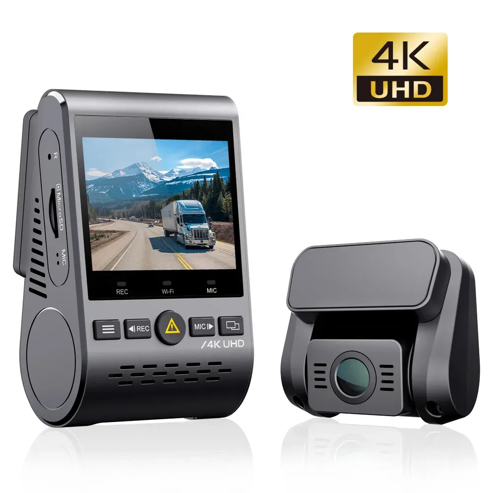 VIOFO A129 Pro Duo 4K Dual Dash Cam with GPS and Wi‑Fi