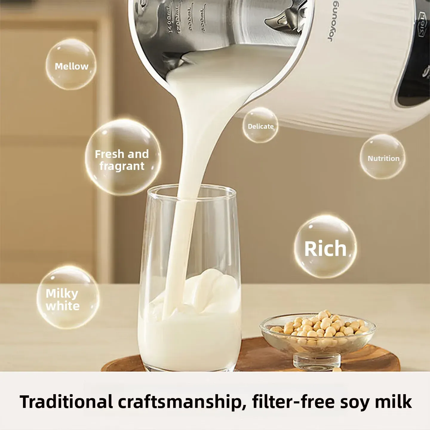 Joyoung D685 1.4L Stainless Steel Soy Milk Maker