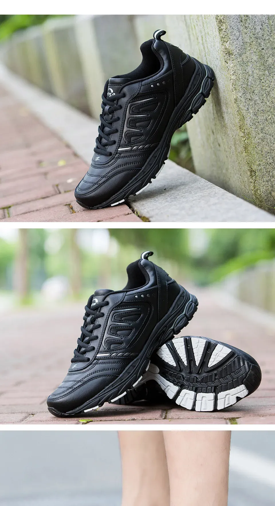 BONA Men’s Lightweight Running and Trekking Sneakers