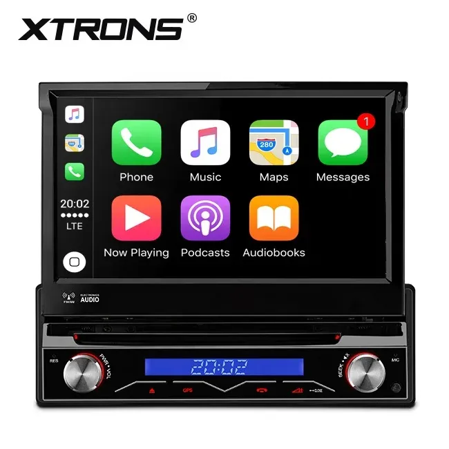 XTRONS 7-Inch Android 10 Universal 1DIN Car Stereo